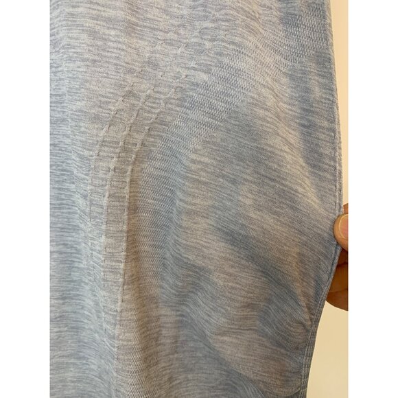 Maternity Athleta Tank Top Gray Ruched Sides Racerback Size L RC10151 EUC - Picture 6 of 7